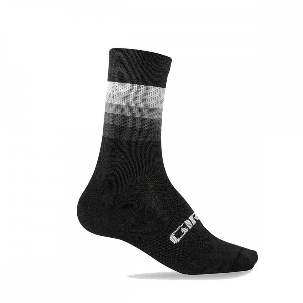 Giro Comp Racer High Rise Cycling Socks Black Heatwave / S