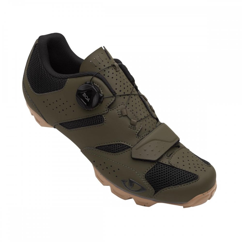 Giro Cylinder II MTB Cycling Shoes Olive/Gum / 40