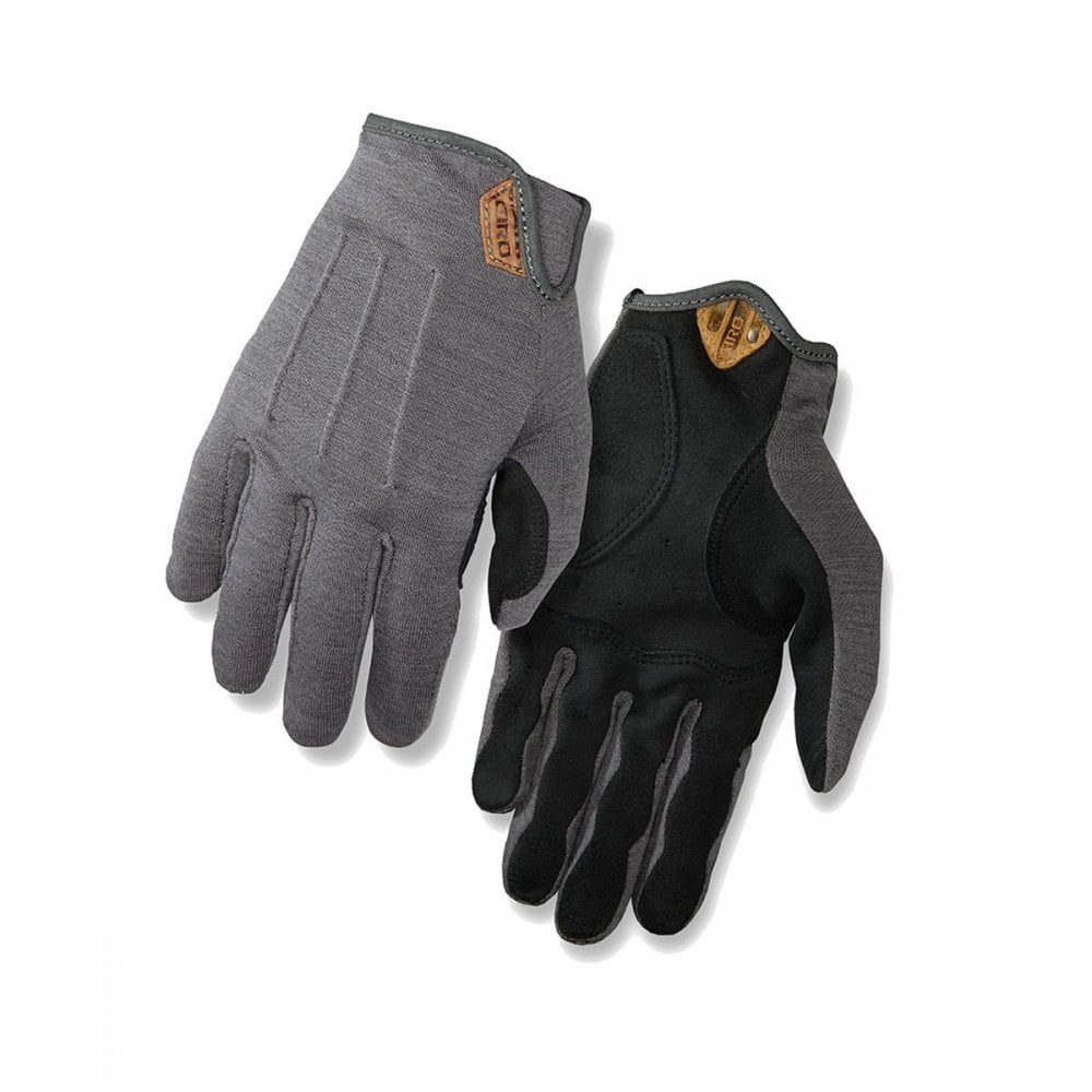 Giro D'Wool MTB/Gravel Cycling Gloves Titanium / S