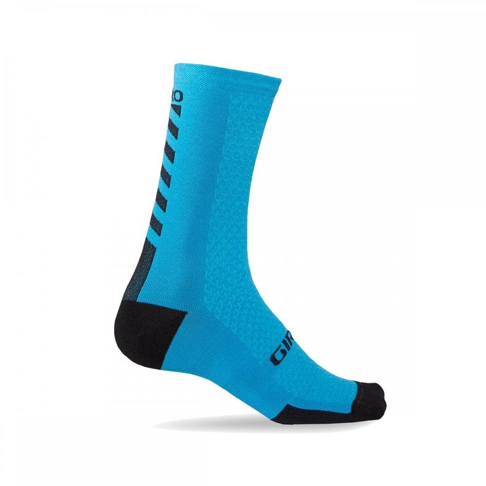 Giro Hrc+ Merino Wool Cycling Socks Blue Jewel/Black / S