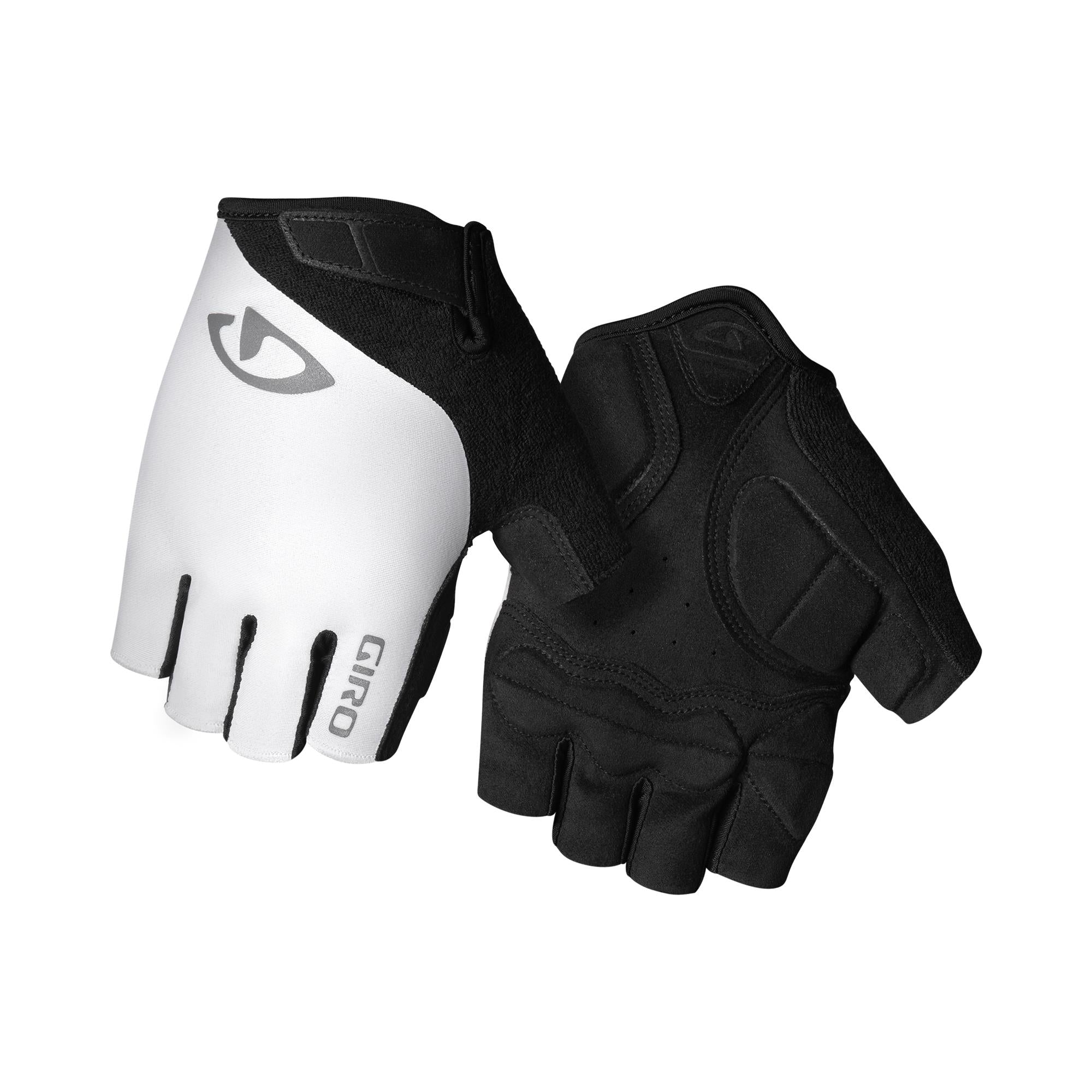 Giro Jag Road Cycling Mitts White / M