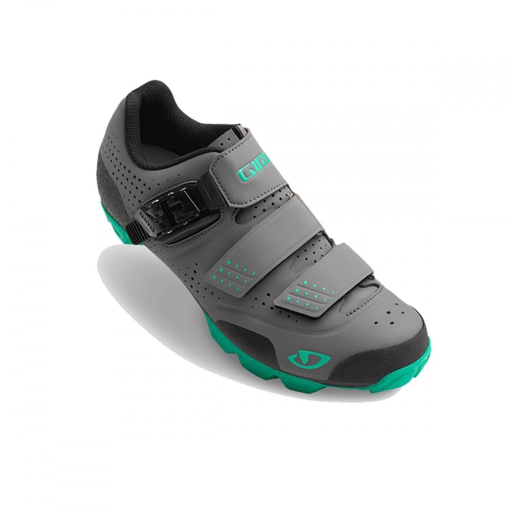 Giro Manta R Women's MTB Cycling Shoes Charcoal/Turquoise / 36