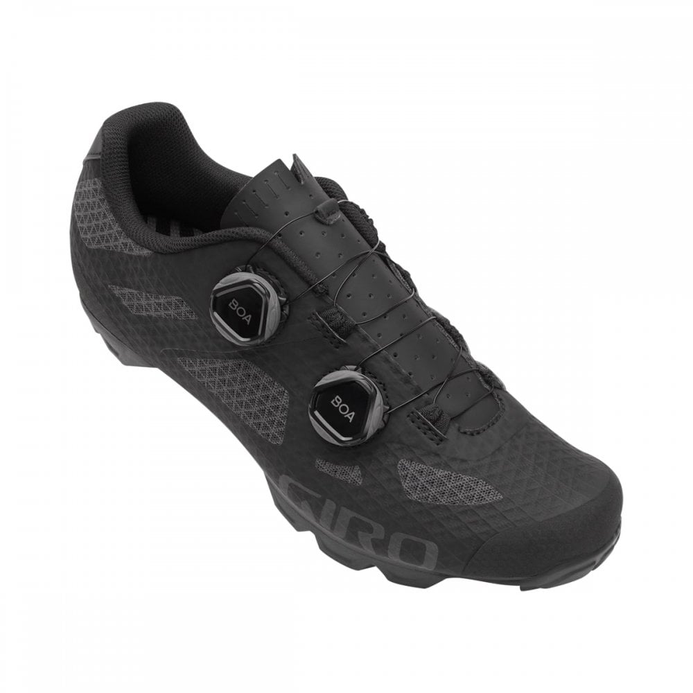 Giro Sector MTB Cycling Shoes Black/Dark Shadow / 41