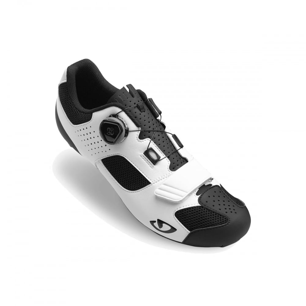 Giro Trans (Boa) Road Cycling Shoes White/Black / 40.5