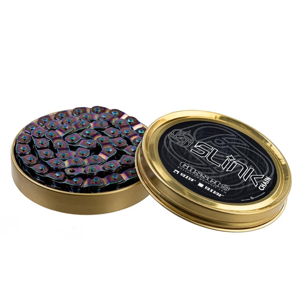 Gusset Slink Chain 1/8" Oil Slick / 2022-08-01 00:00:00 +0100