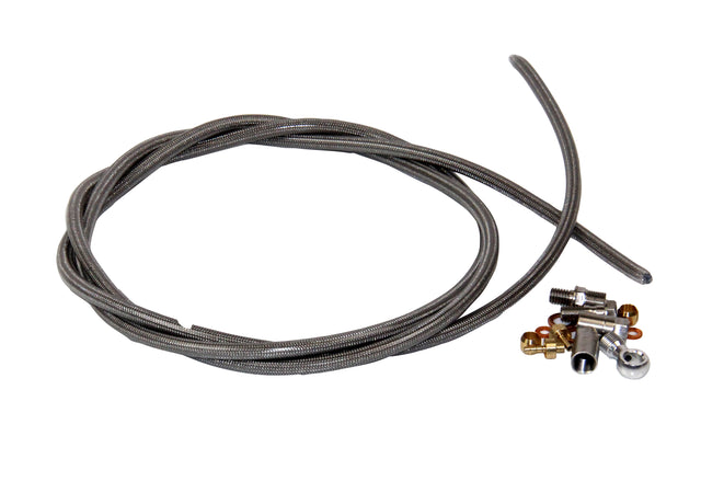 Hope S.S. Braided Hose Kit (Inc. Connector) Type-0