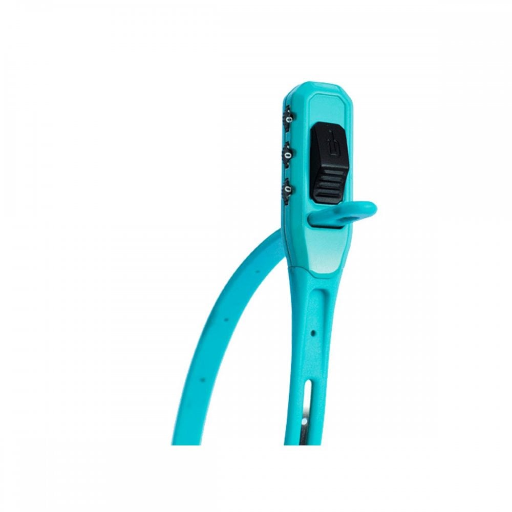 Hiplok Z-Lok Combo Armoured Reusable Tie Teal / 40cm