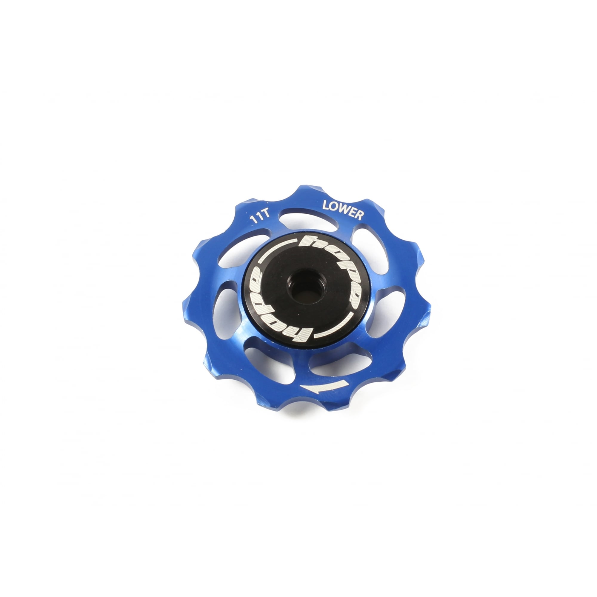 Hope 11 Tooth Jockey Wheel - Complete Lower Blue