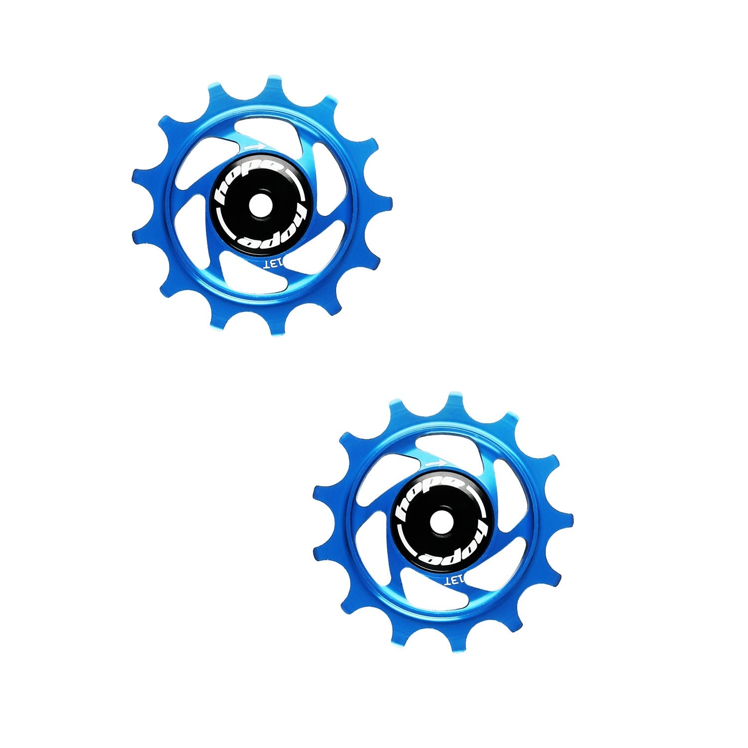 Hope 13 Tooth Jockey Wheels Pair Blue