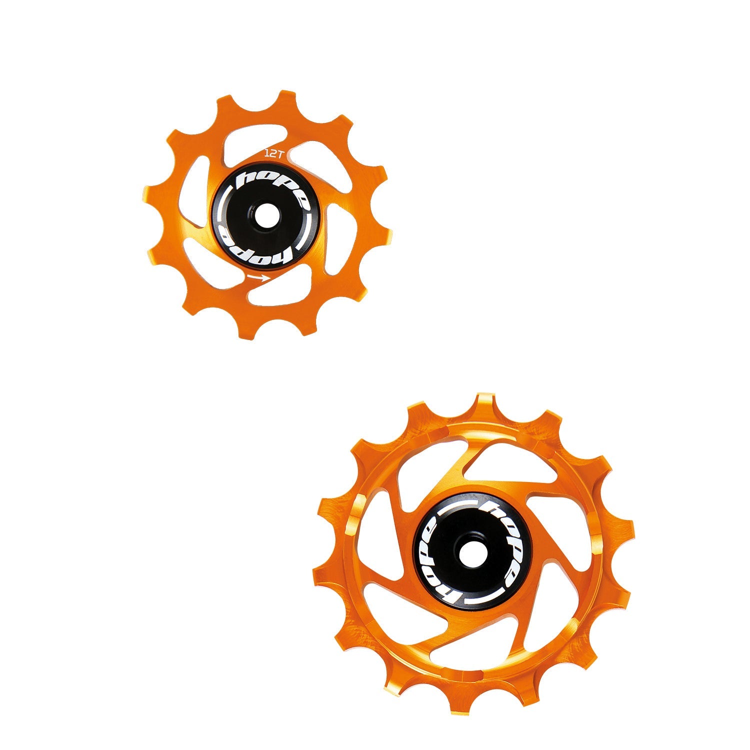 Hope 14T/12T SRAM Jockey Wheel Pair Orange