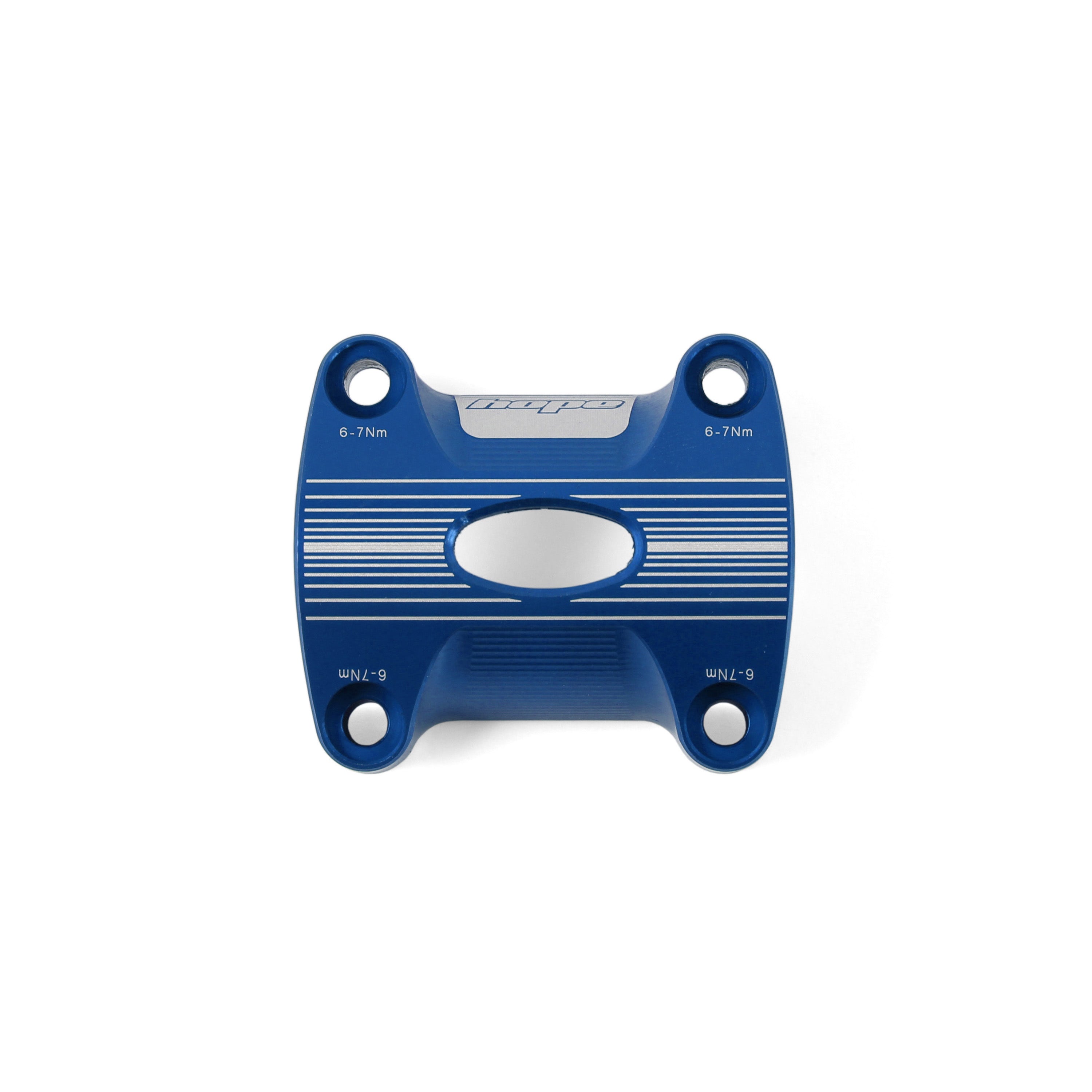 Hope AM Stem Face Plate 35mm Blue