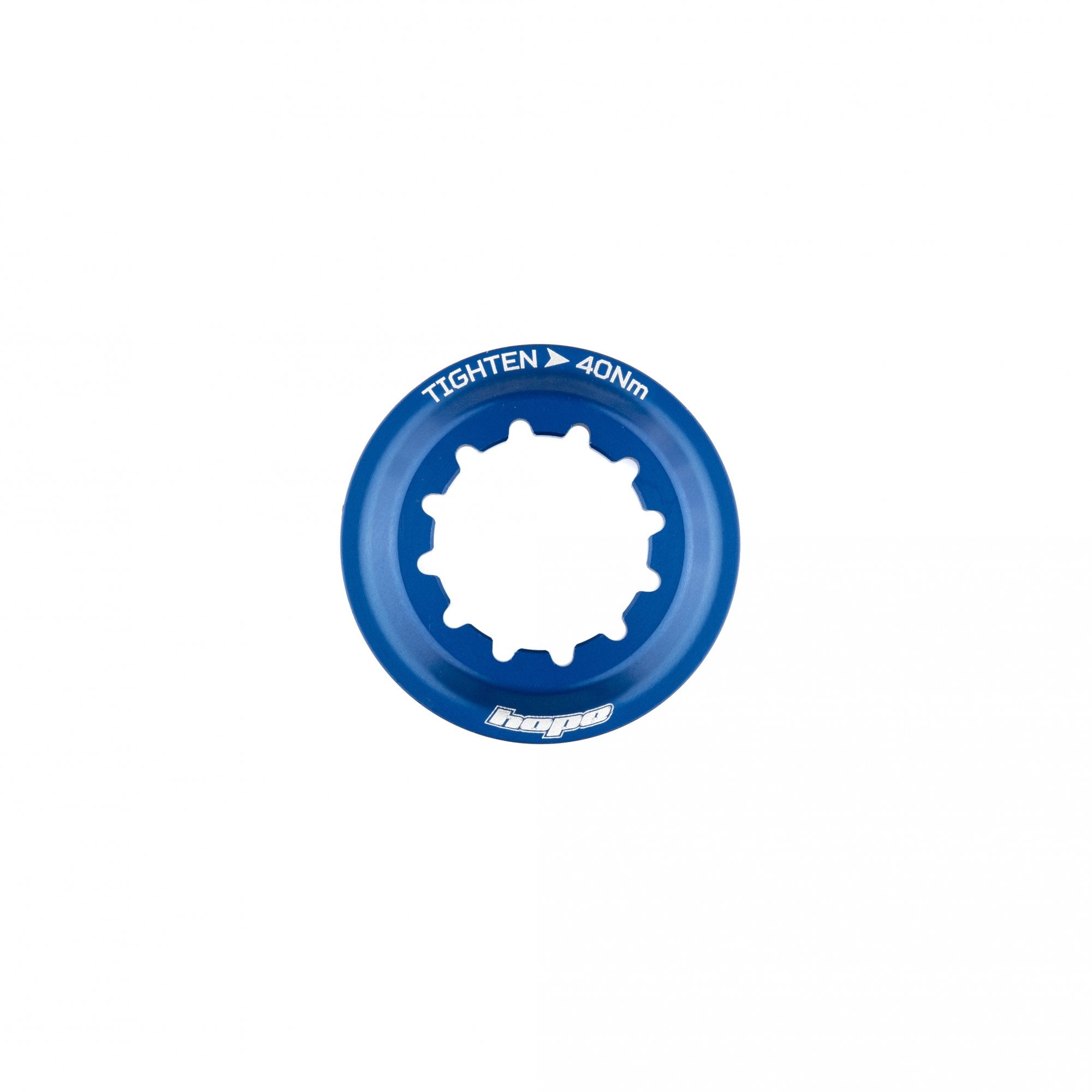 Hope Centre Lock Disc Lockring Blue