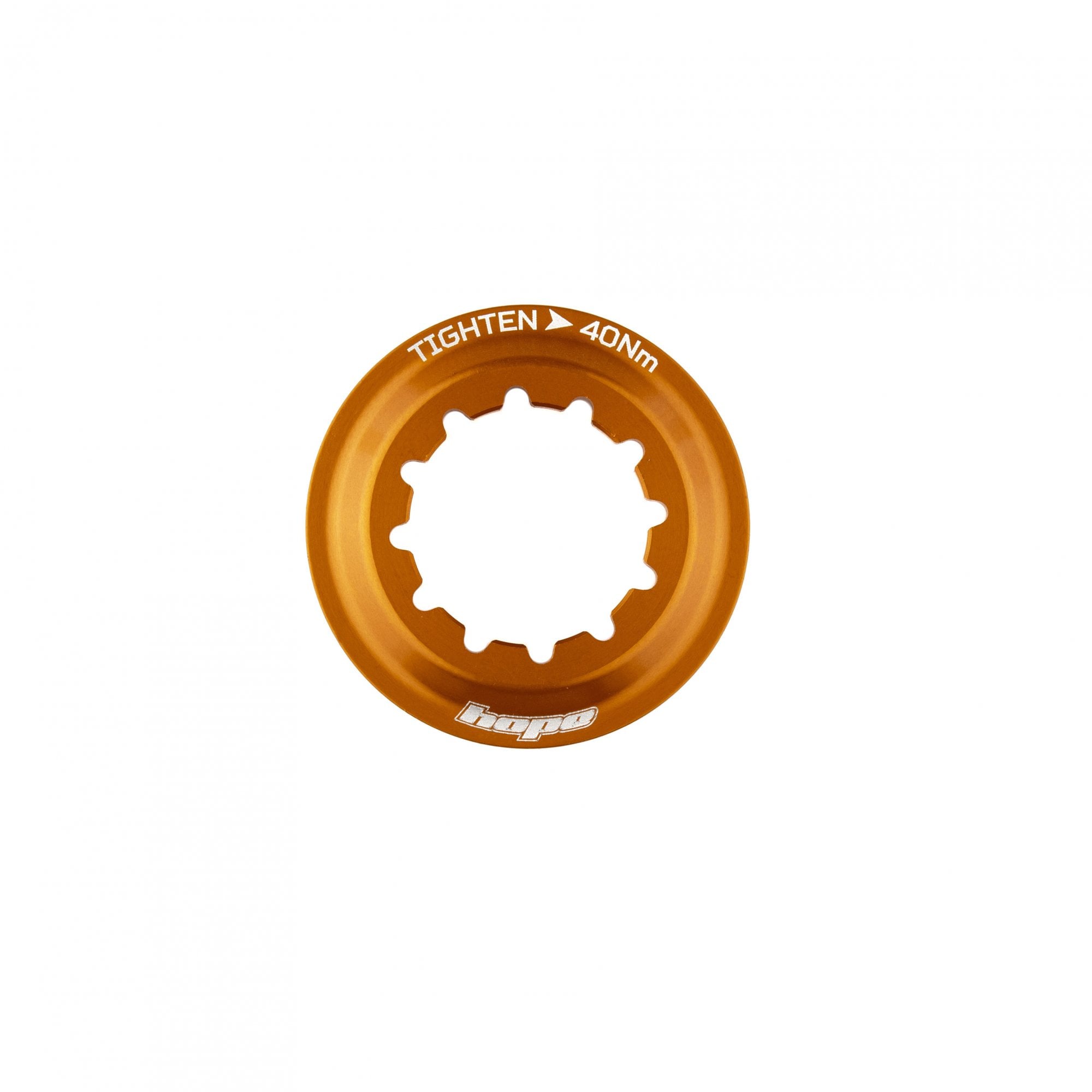 Hope Centre Lock Disc Lockring Orange