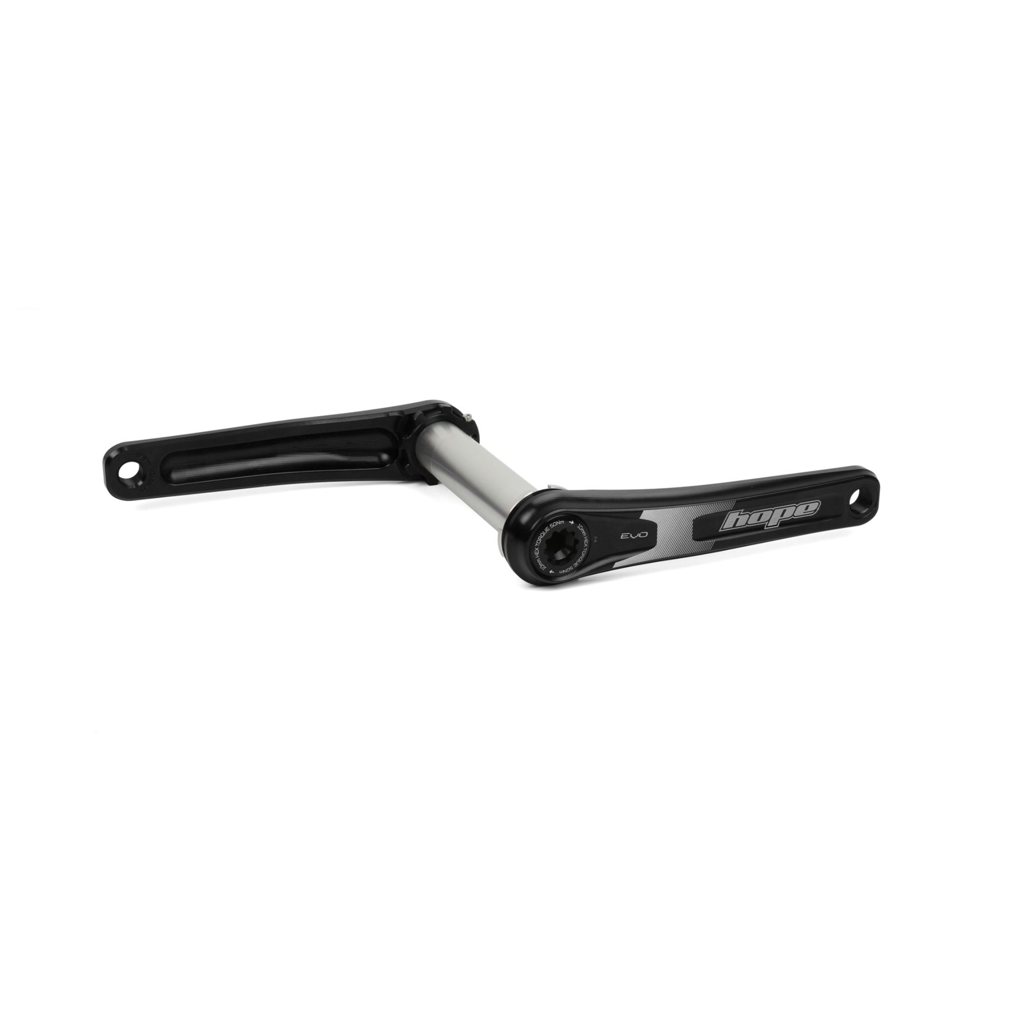 Hope Evo Crankset - Spiderless 83mm Black / 135mm / 83mm
