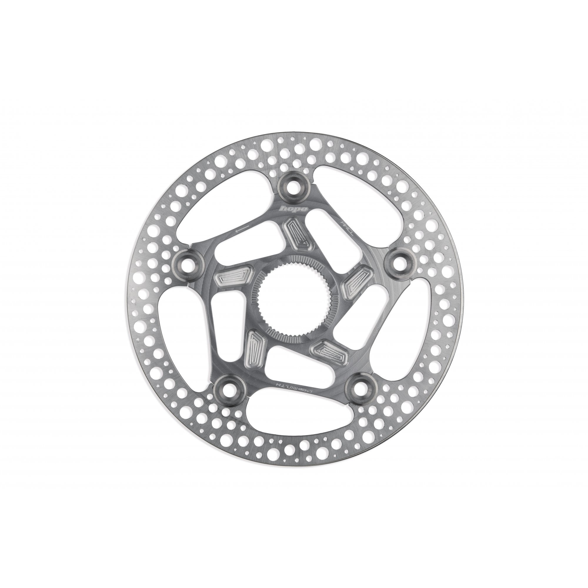 Hope RX Centre Lock Disc Brake Rotor Silver / 160mm