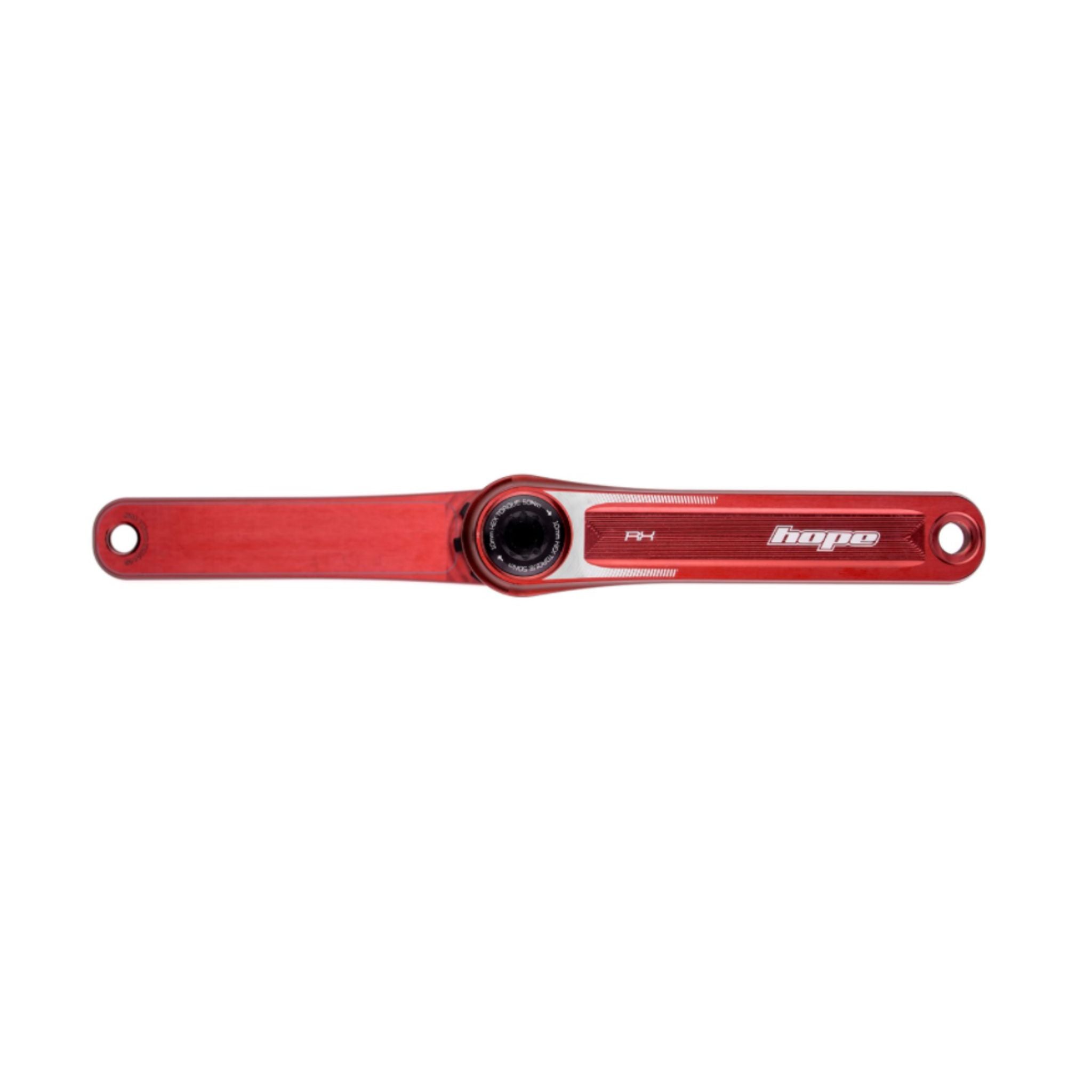 Hope RX Crankset - No Spider Silver / 175mm / No Spider