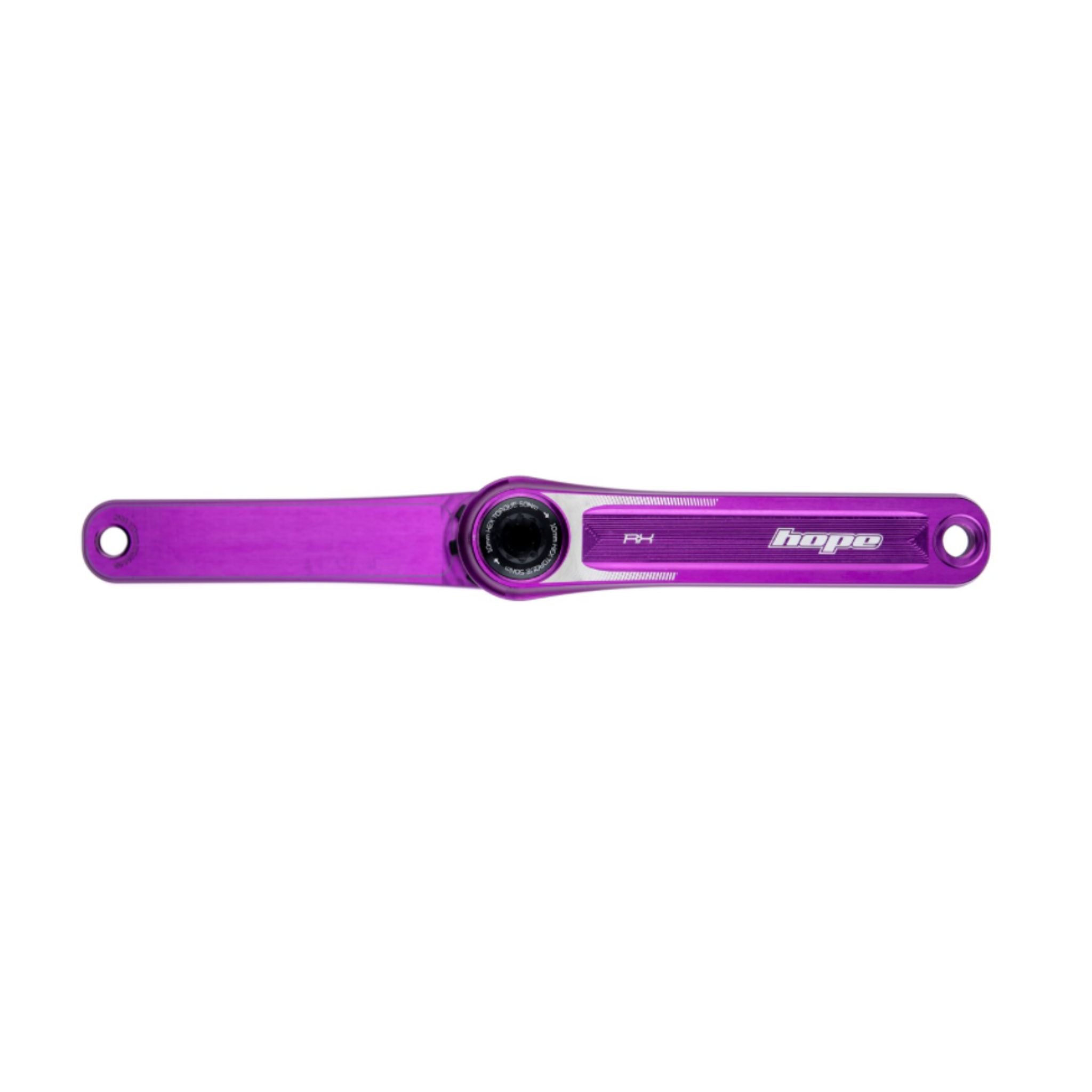 Hope RX Crankset - No Spider Silver / 175mm / No Spider