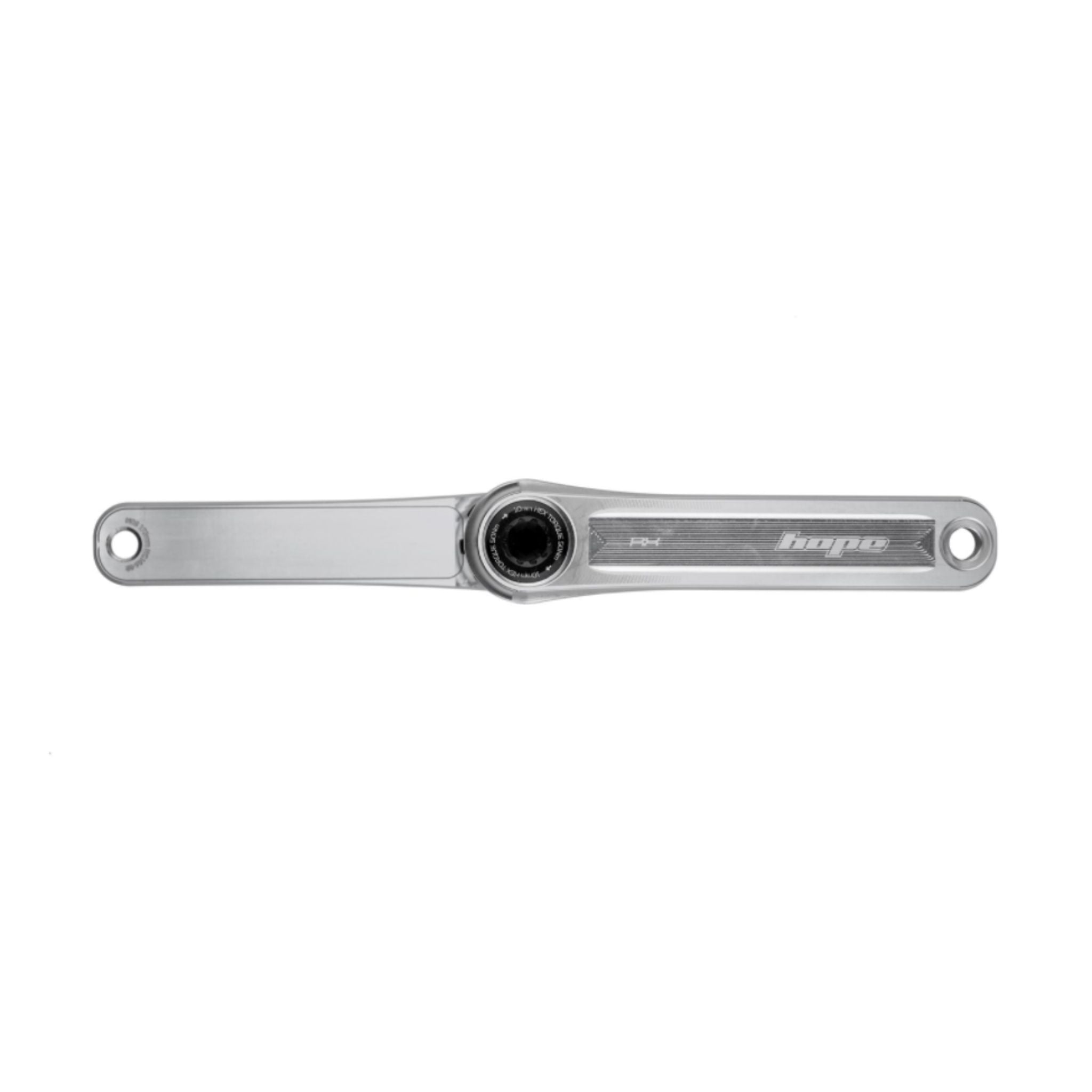 Hope RX Crankset - No Spider Silver / 175mm / No Spider