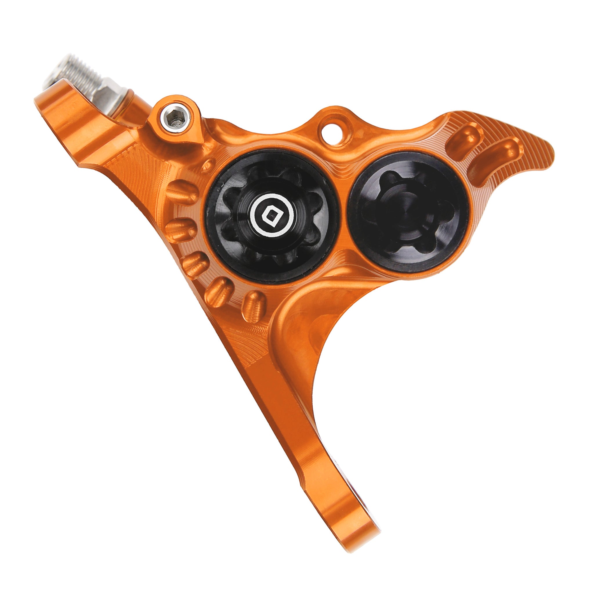 Hope RX4+ Flatmount Front +20mm DOT Disc Brake Caliper Orange
