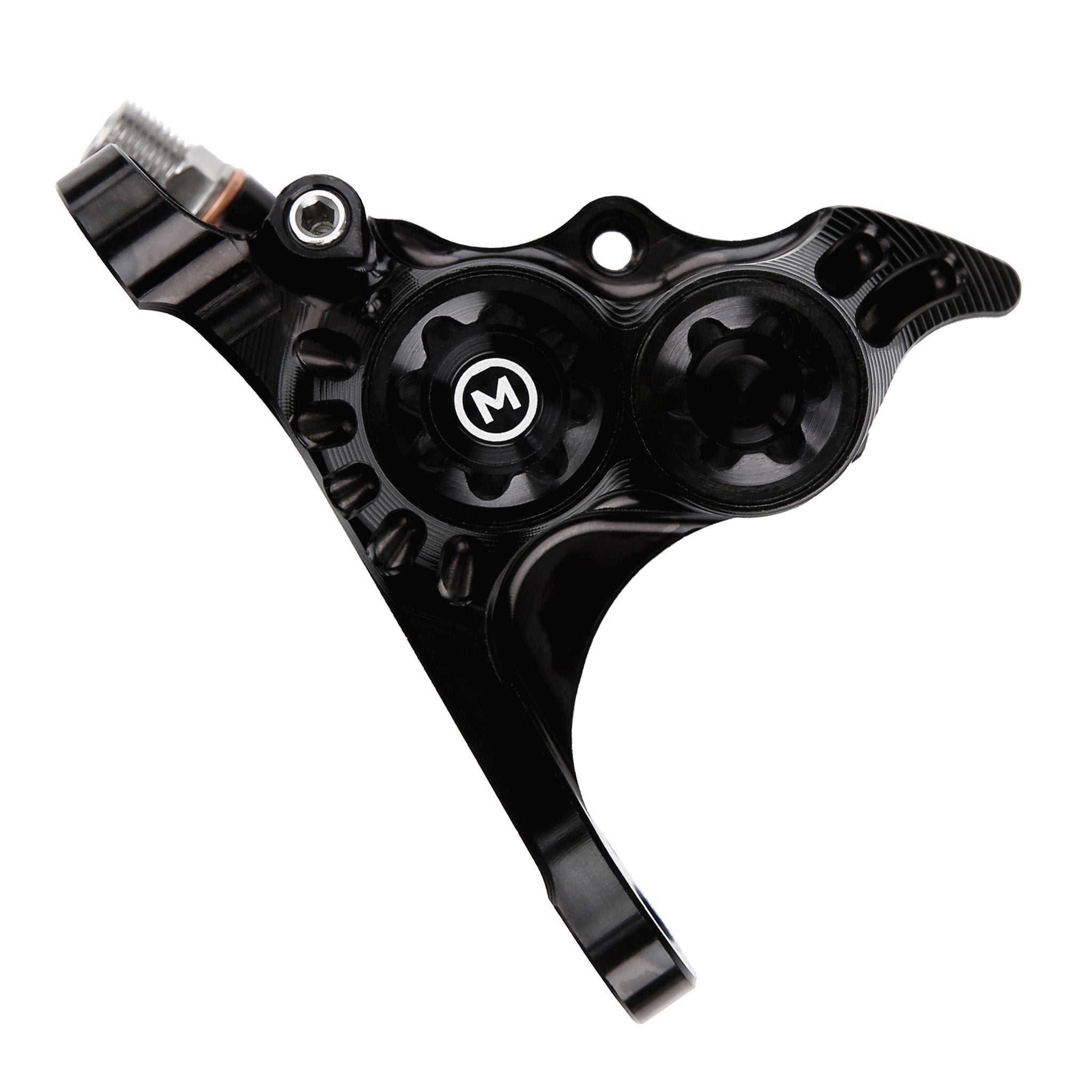 Hope RX4+ Flatmount Front +20mm Mineral Oil Disc Brake Caliper Black