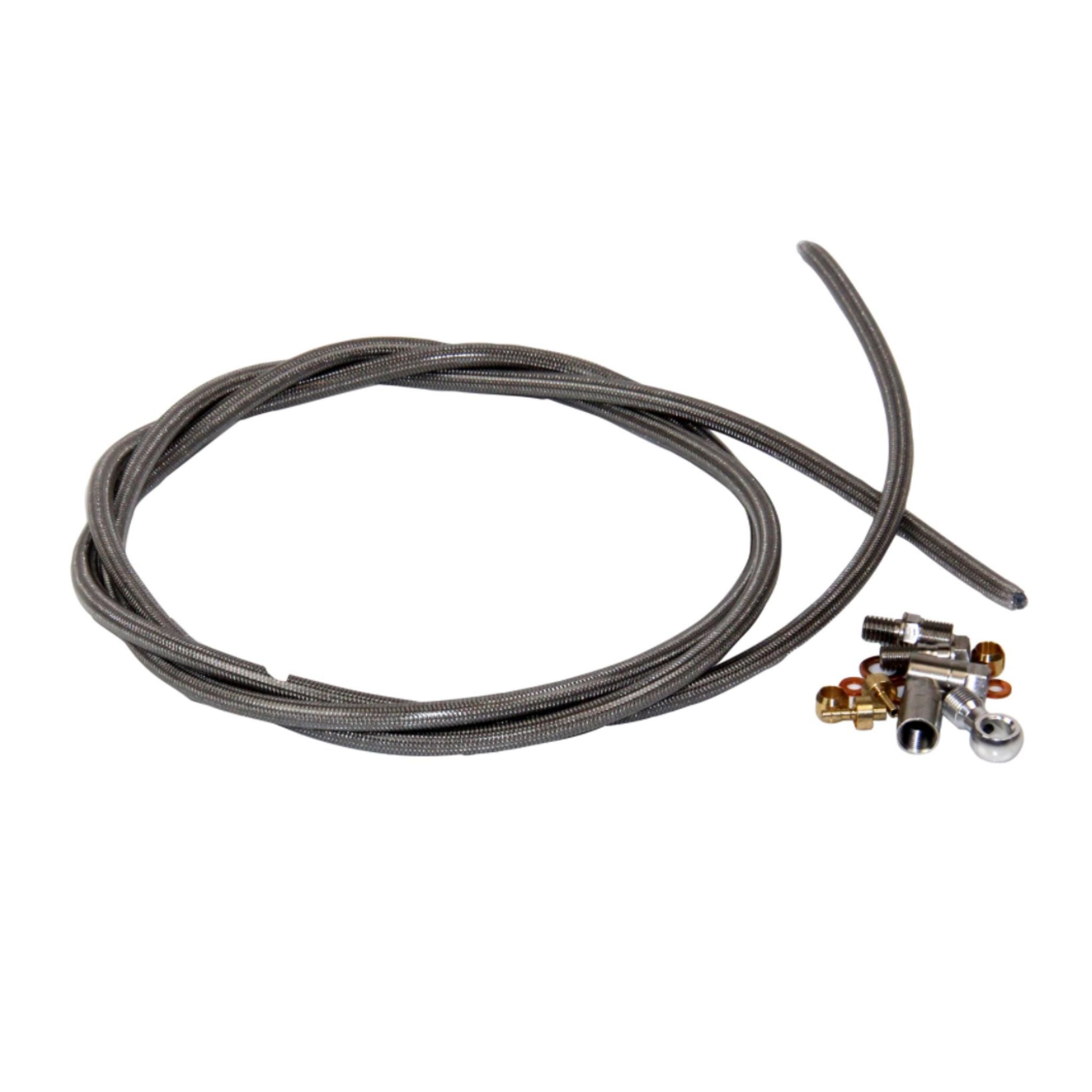 Hope S.S. Braided Hose Kit (Inc. Connector) Type-0