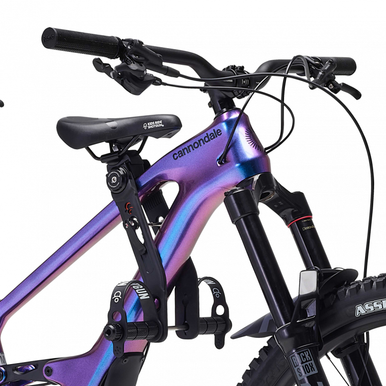 Kids Ride Shotgun 2.0 Child Bike Seat Black