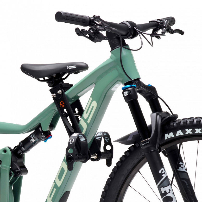 Kids Ride Shotgun Child Seat Black