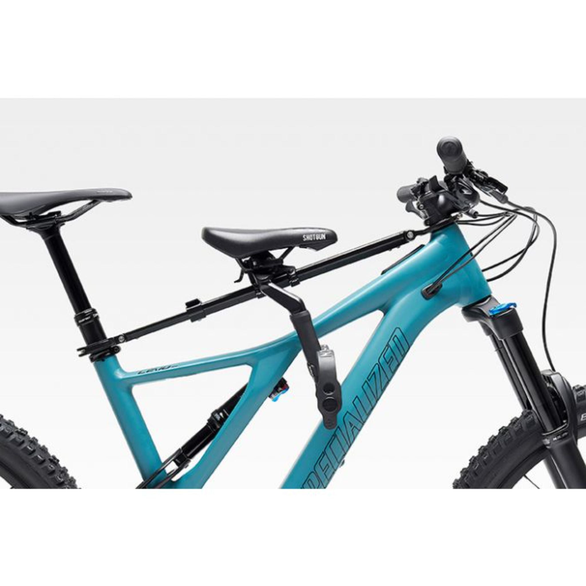 Kids Ride Shotgun Pro Child Seat Black