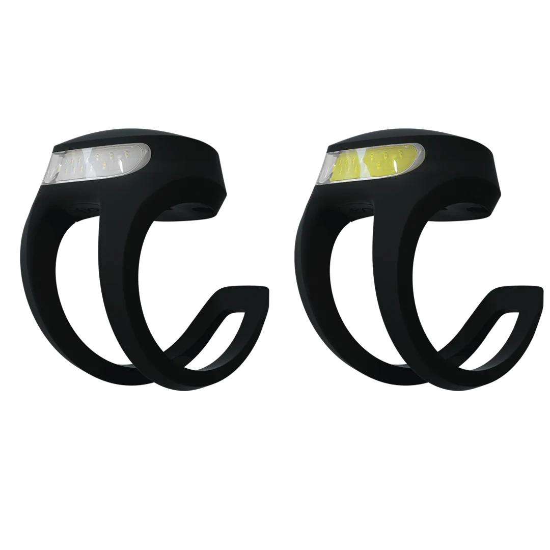 Knog Frog V3 Front & Rear Light Set Spider Black
