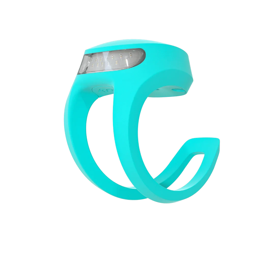 Knog Frog V3 Rear Light Awesome Aquamarine