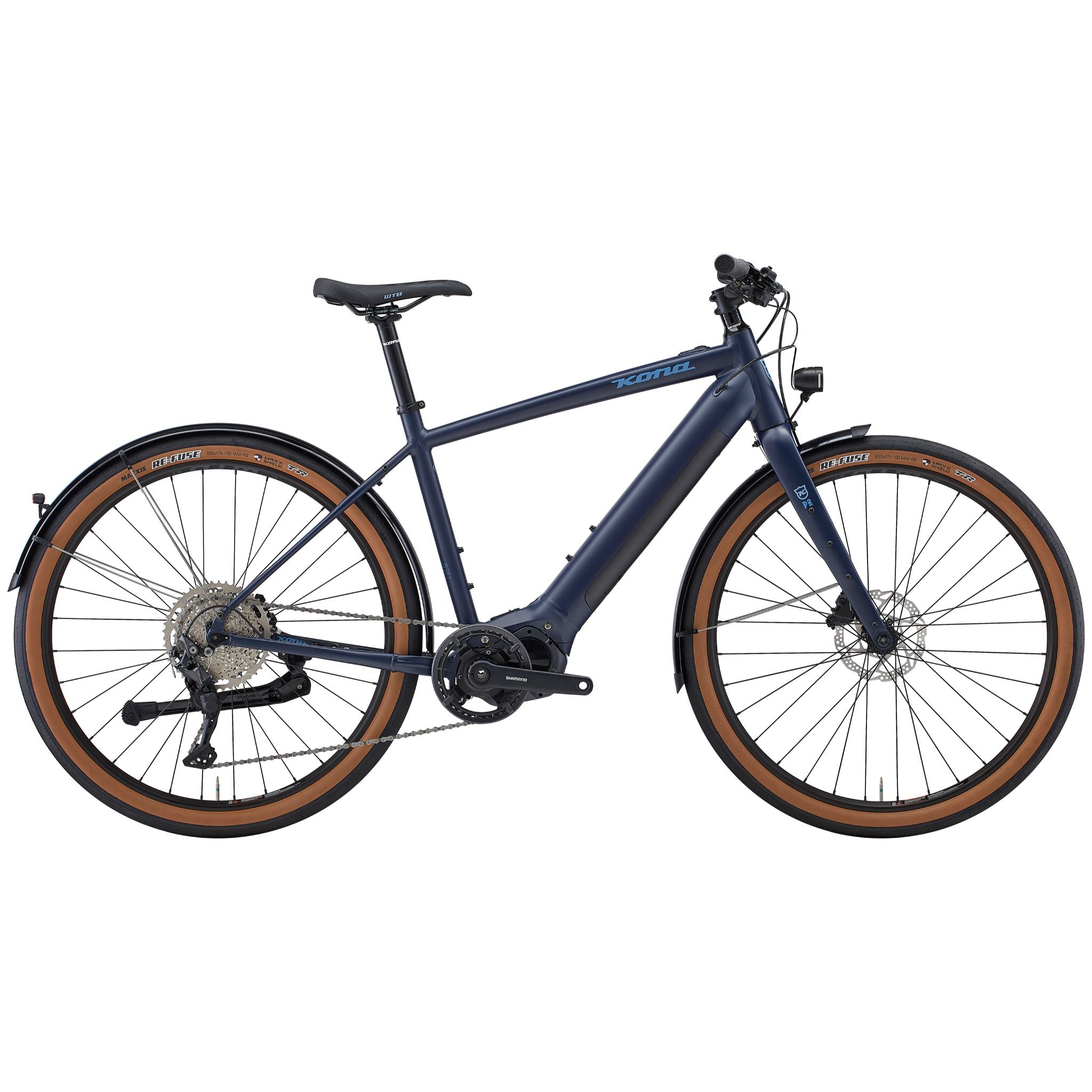 Kona Dew-E DL Electric Bike 2025 Blue / S