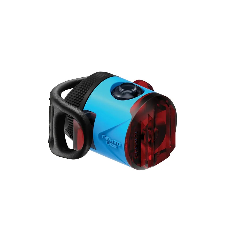 Lezyne Femto USB Drive Rear LED Light Blue
