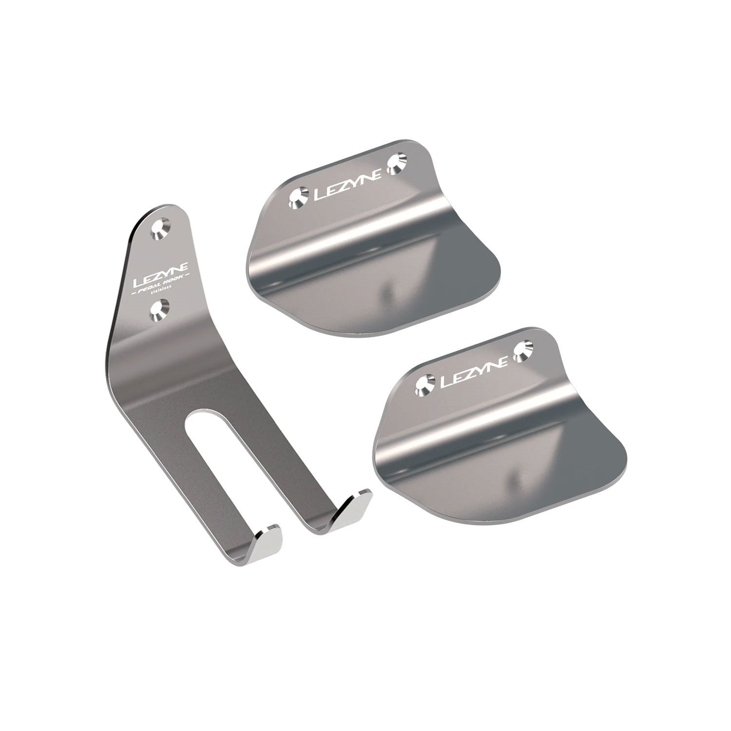 Lezyne Stainless Pedal Hook Silver