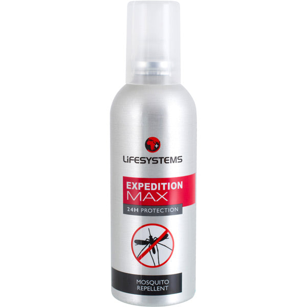 Lifesystems Expedition MAX Mosquito Repellent Silver Anodised / 100 ml