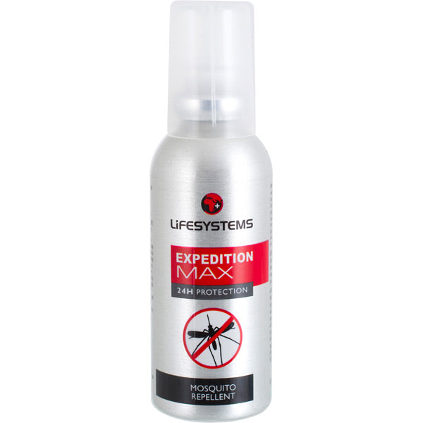 Lifesystems Expedition MAX Mosquito Repellent Silver Anodised / 50 ml
