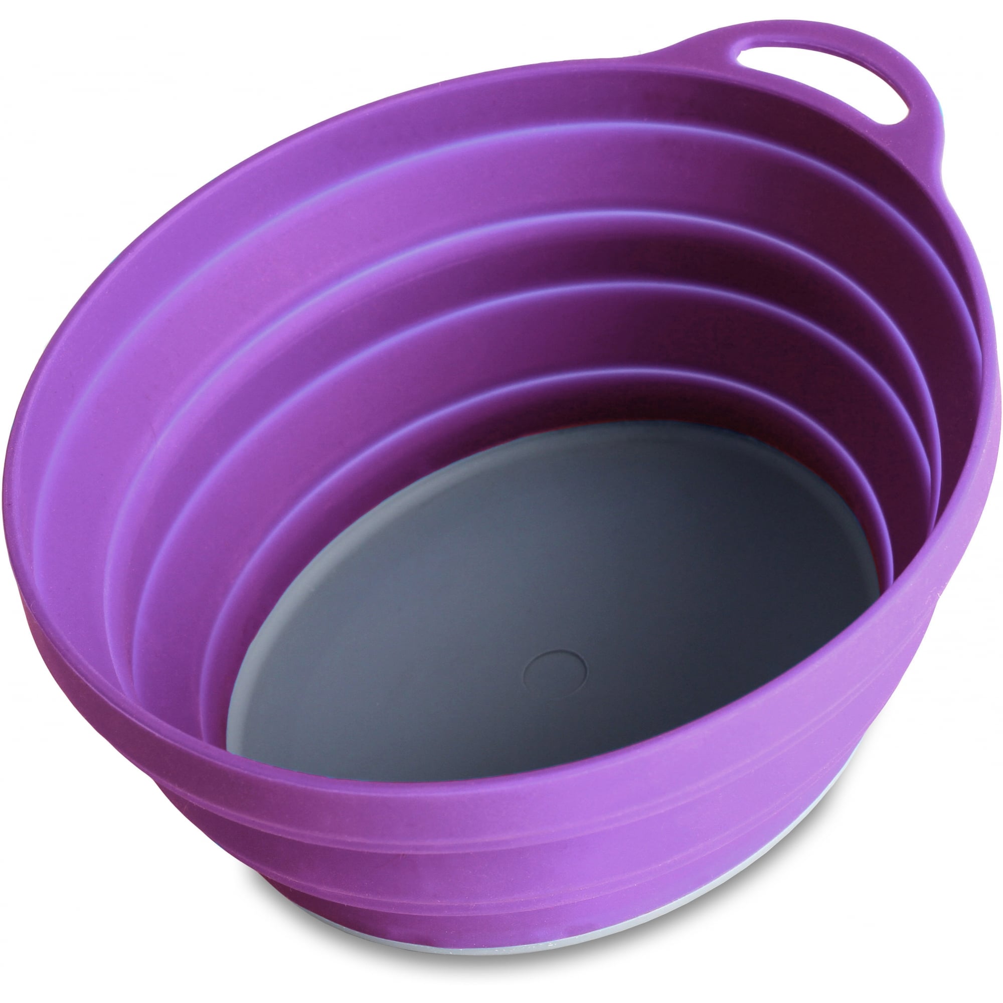 Lifeventure Silicone Ellipse Bowl Grey / One Size