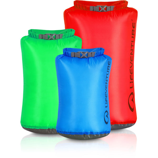 Lifeventure Ultralight Dry Bag Multipack Multicolour / One Size