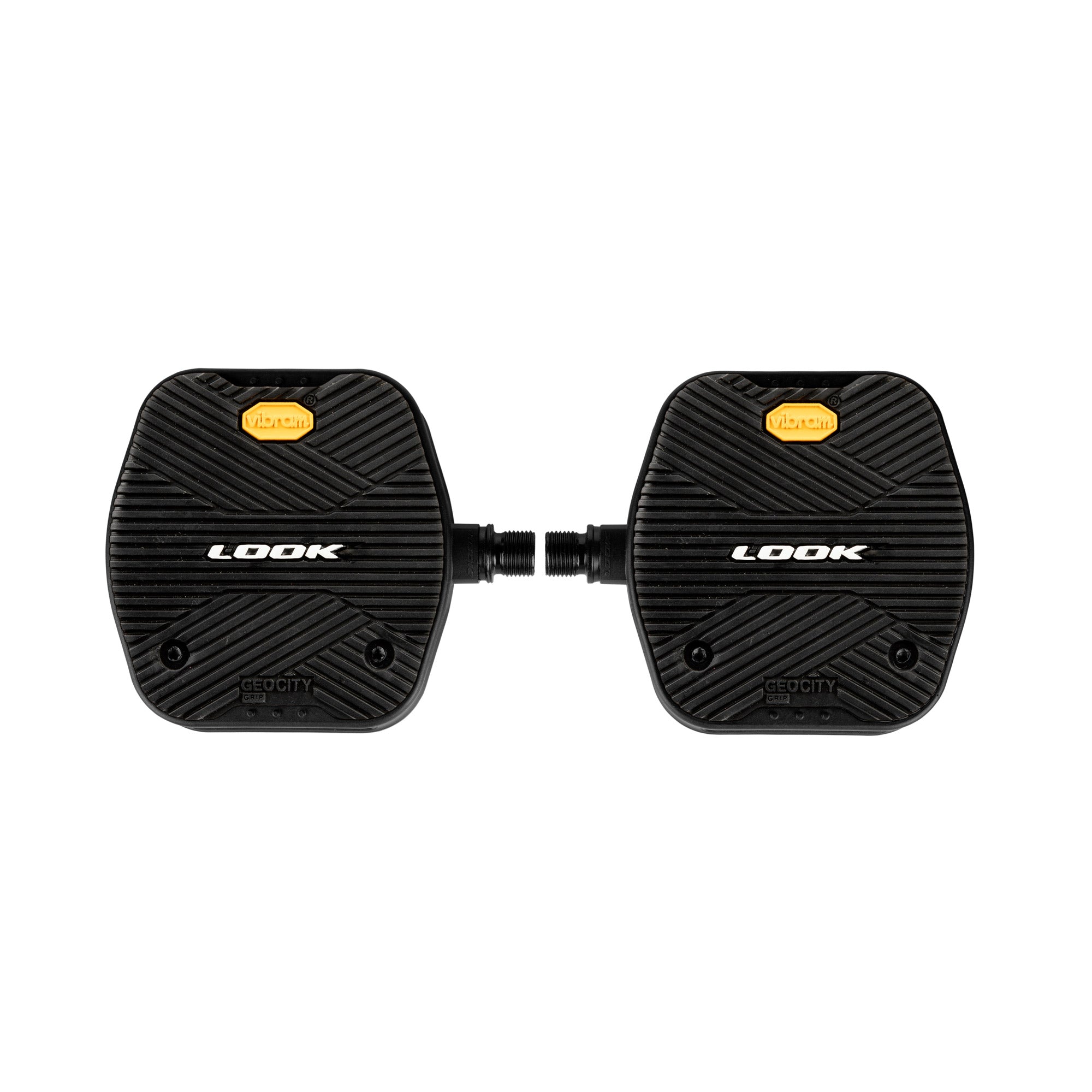 Look Geo City Grip Flat Pedals Black