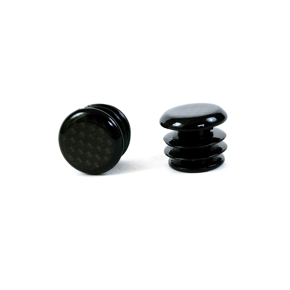 M-Part Carbon fibre bar end plugs for Road bikes