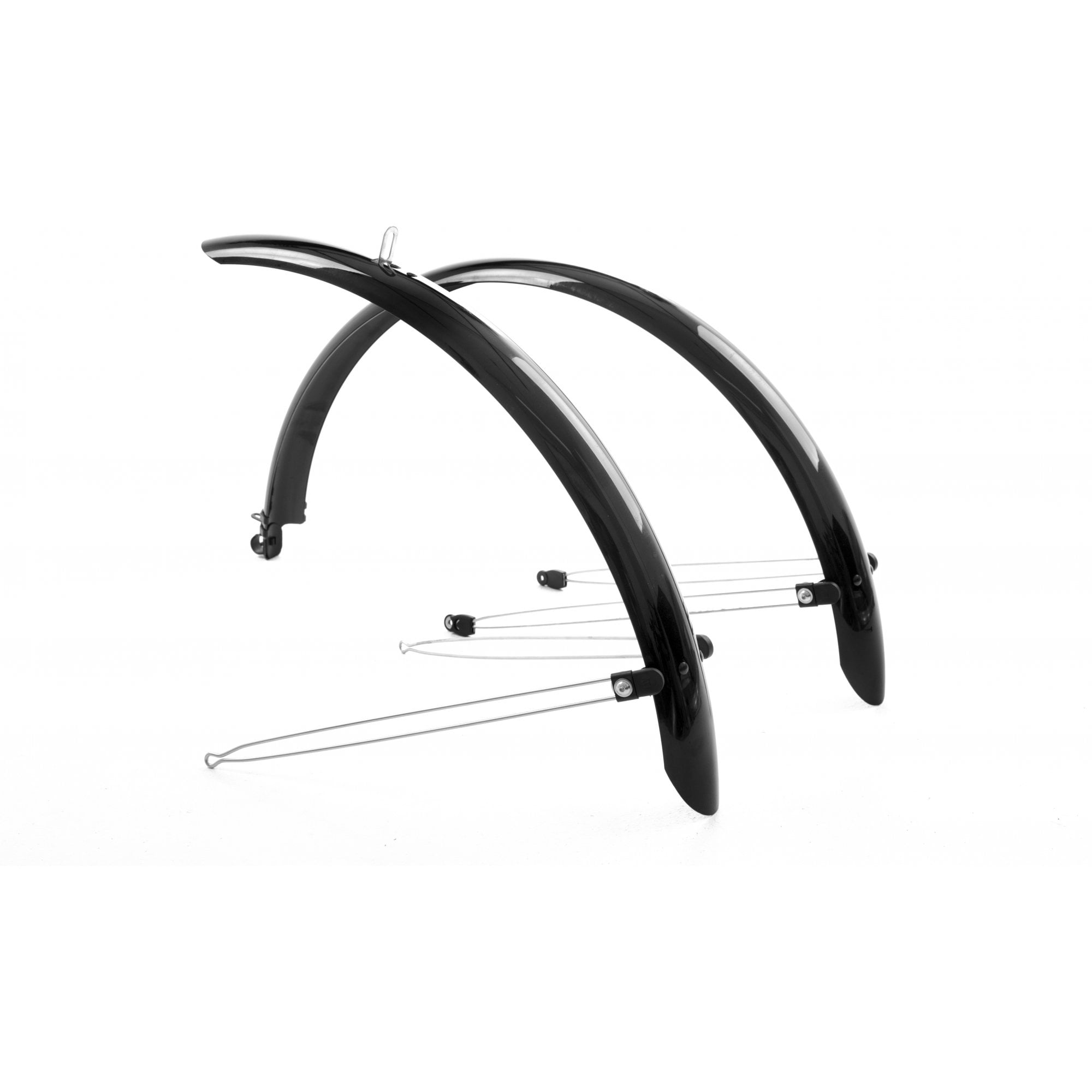 M-Part Commute Full Length Mudguards 700x33mm Black Black / 700x33mm