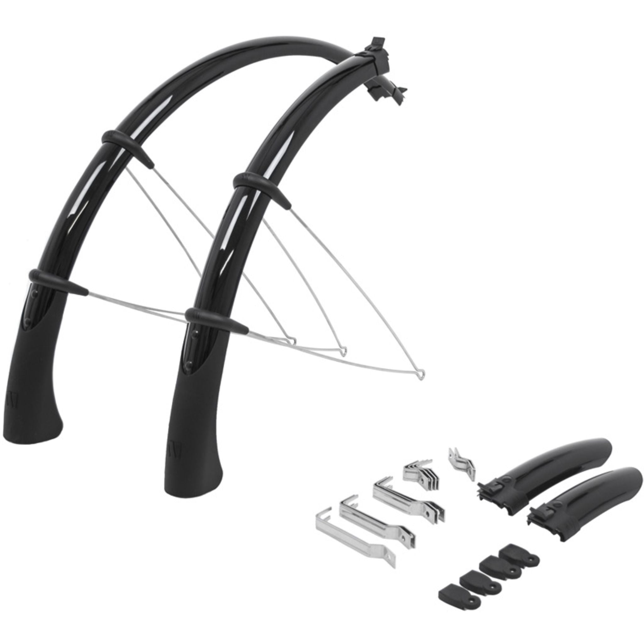 M-Part Quick Fit Mudguards 700 x 38mm Black