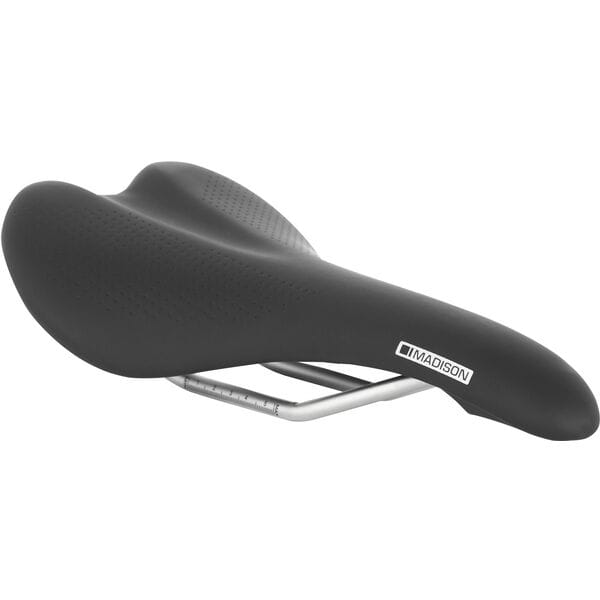 Madison Flux Switch Saddle Black / 142mm x 280mm / Standard Fit