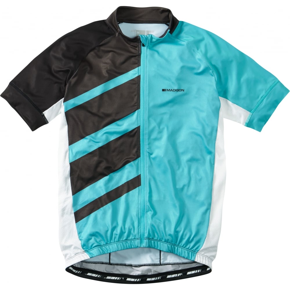 Madison Sportive Race Men's Short Sleeve Jersey Blue / S