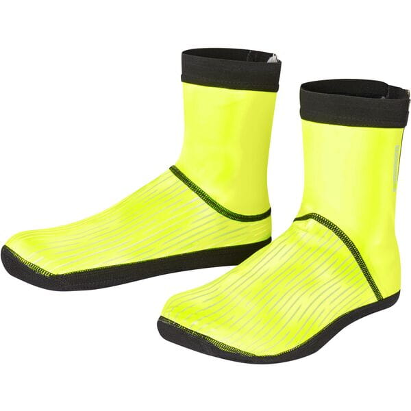 Madison Stellar Open Sole Overshoes Hi-Viz Yellow / Black / Large