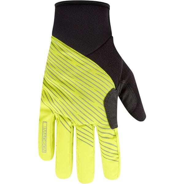 Madison Stellar Reflective Waterproof Thermal Gloves Hi-Viz Yellow / Black / Large