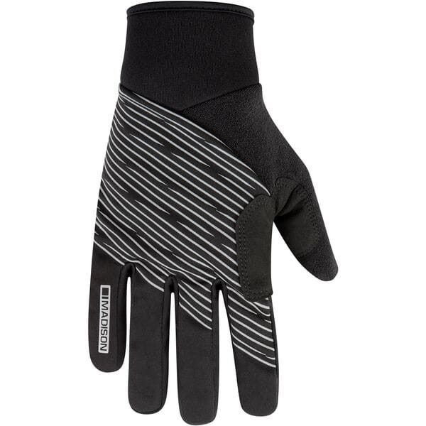 Madison Stellar Reflective Windproof Thermal Gloves Black / Large
