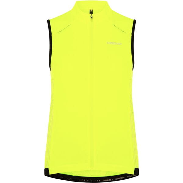 Madison Stellar Reflective Windproof Women's Gilet Hi-Viz Yellow / Size 10