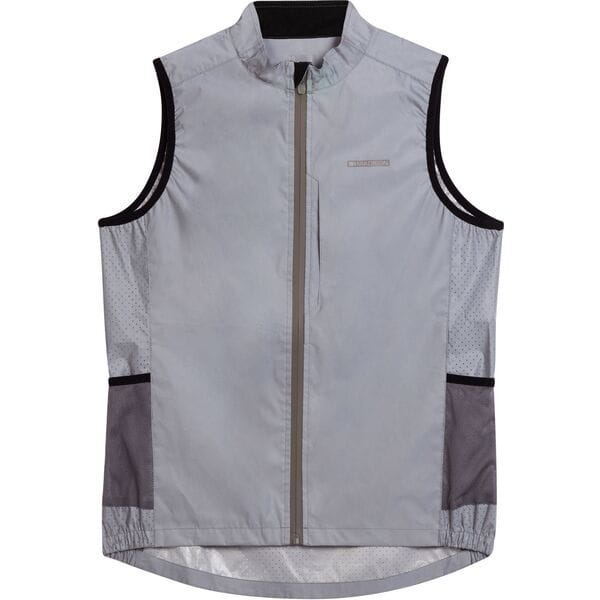 Madison Stellar Shine Reflective Women's Gilet Silver / Size 10