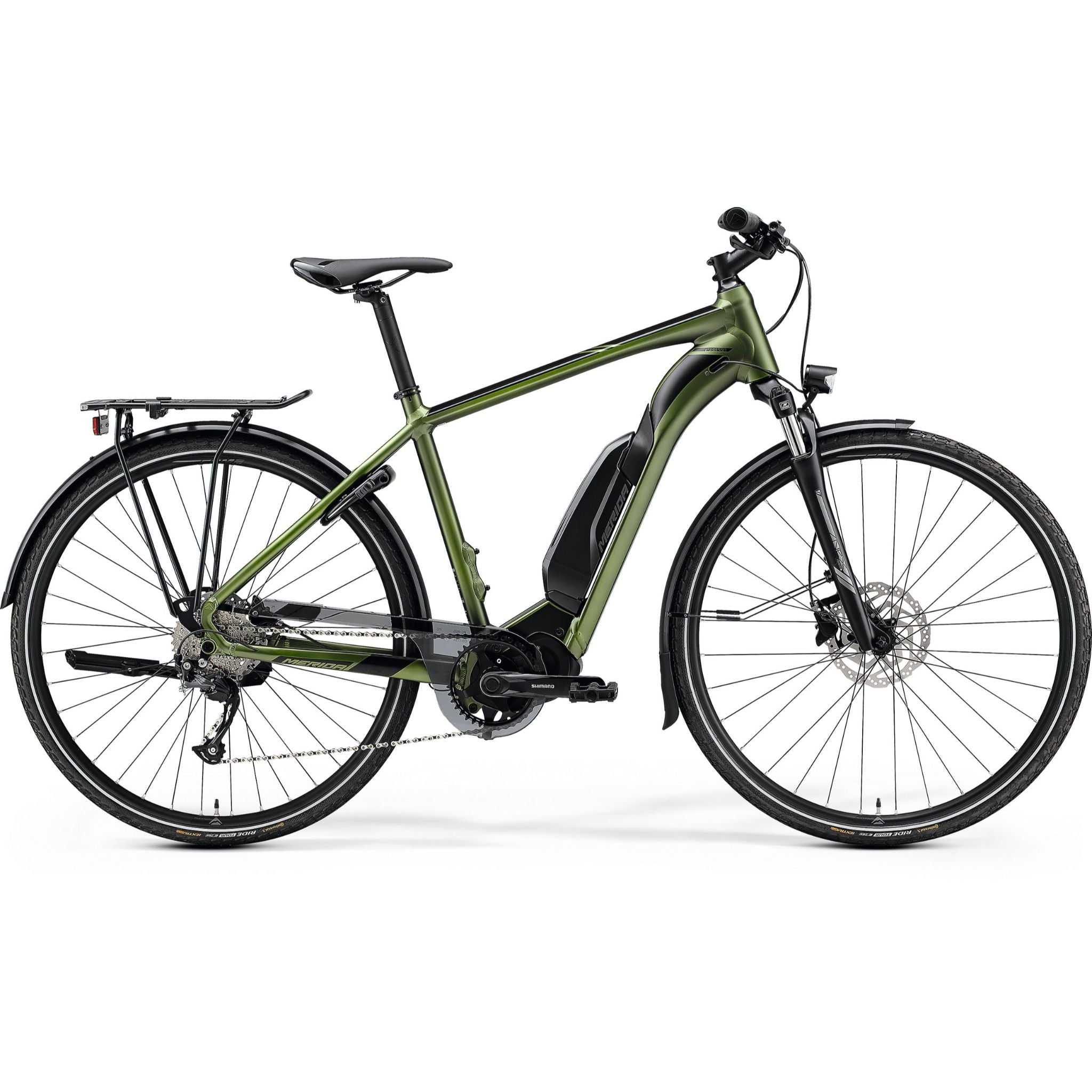Merida eSpresso 300SE EQ 418Wh 2023 Green / Grey / (S) 47cm