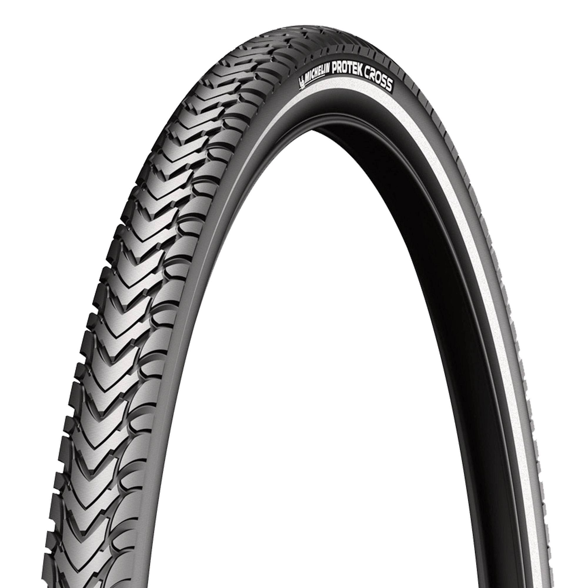Michelin Protek Cross Tyre Black / Reflective / 26 x 1.60